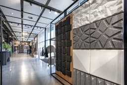 Showroom EASY Noise Control - Offecct wandpanelen