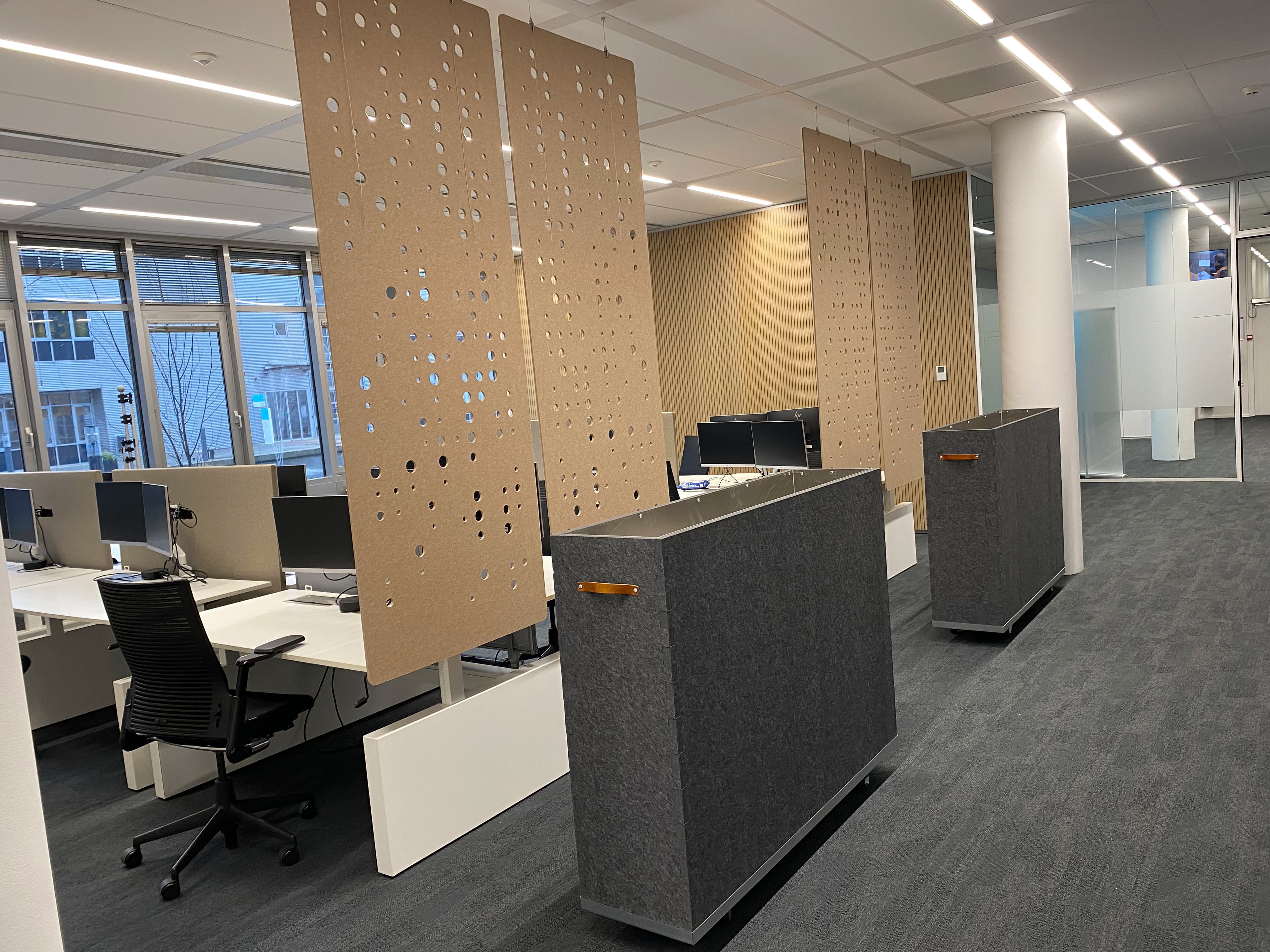 EASYfelt planter - EASYfelt Divide Dots - roomdivider
