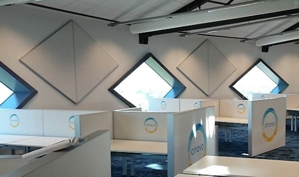 Akoestiek verbeteren in callcenter