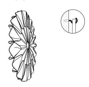 BuzziPleat wand tekening