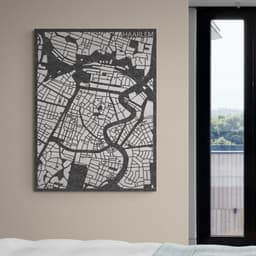 City Map van de stad Haarlem