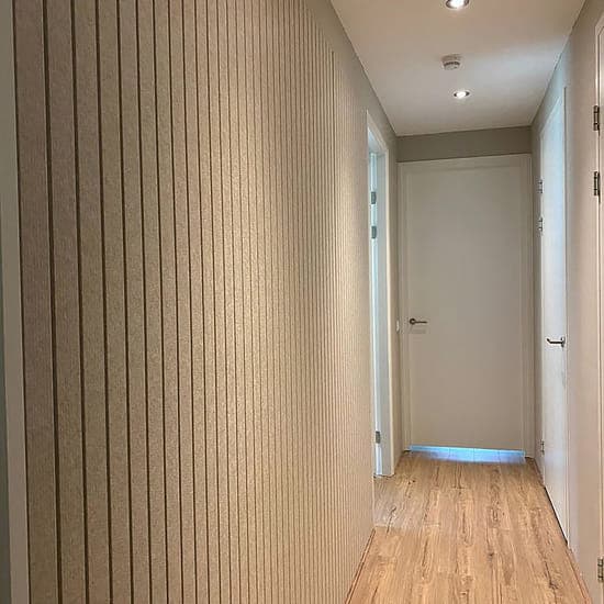 EASYfelt wandpaneel met lijnen - PET-vilt