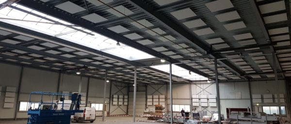 Fabriek akoestisch verbeterd
