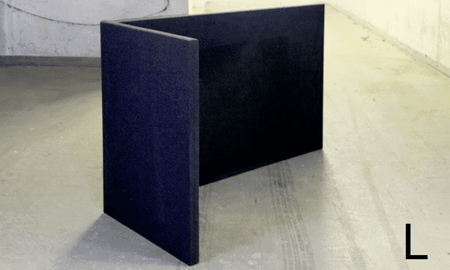 EASYfabric Workspace | Akoestisch scherm L-opstelling