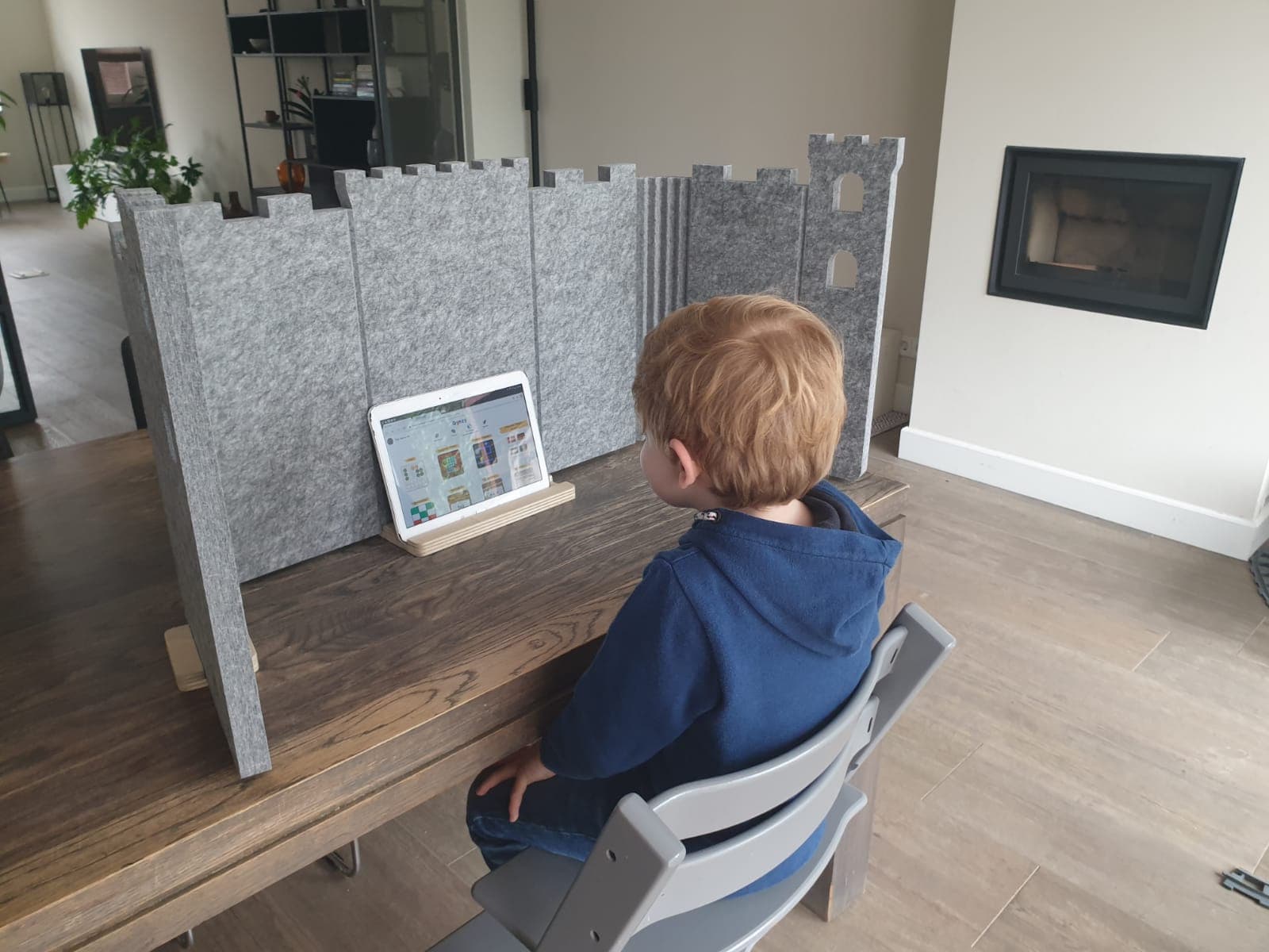 EASYfelt huiswerk kasteel pet-vilt