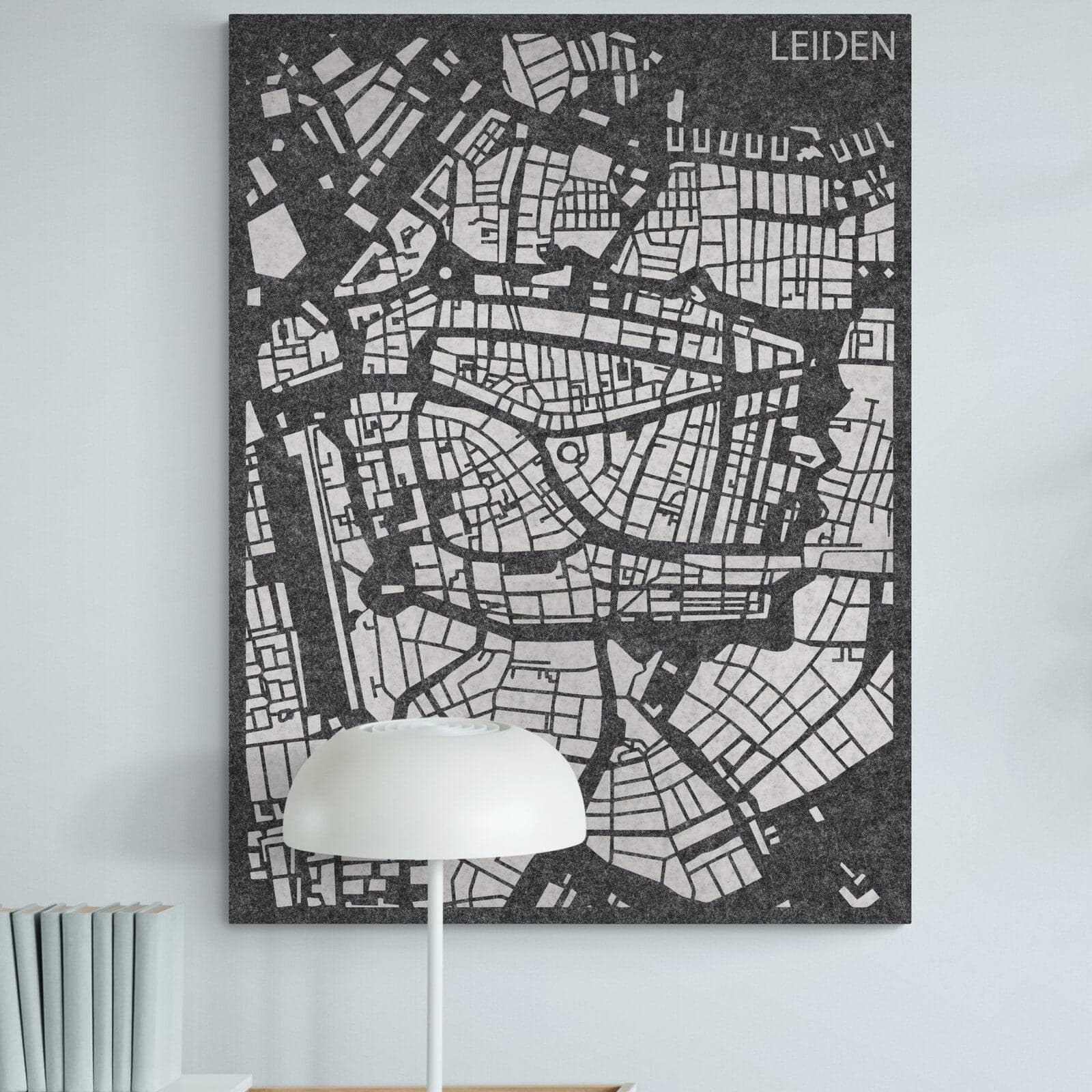 EASYfelt City Map stad Leiden