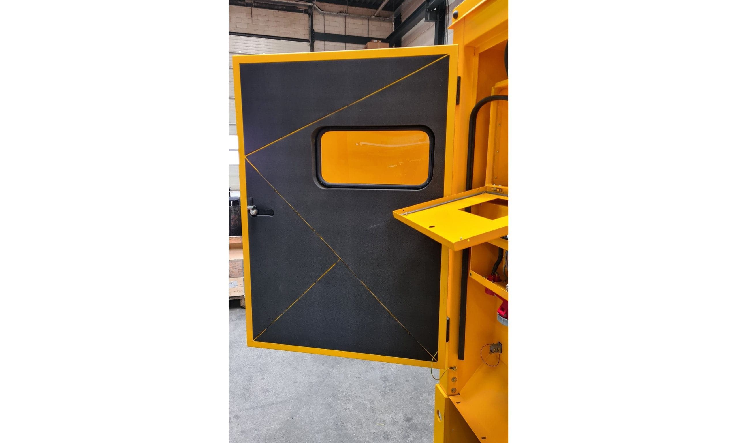 FireSeal ingebouwd in een machine